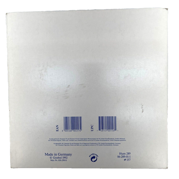 Vtg Goebel M.J. HUMMEL Annual Plate 1993 23rd Edition in a Series of 25 Hum 289 - Picture 10 of 14